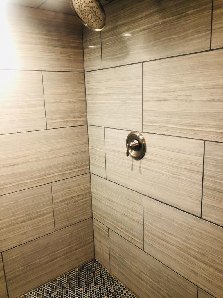 diy shower tile