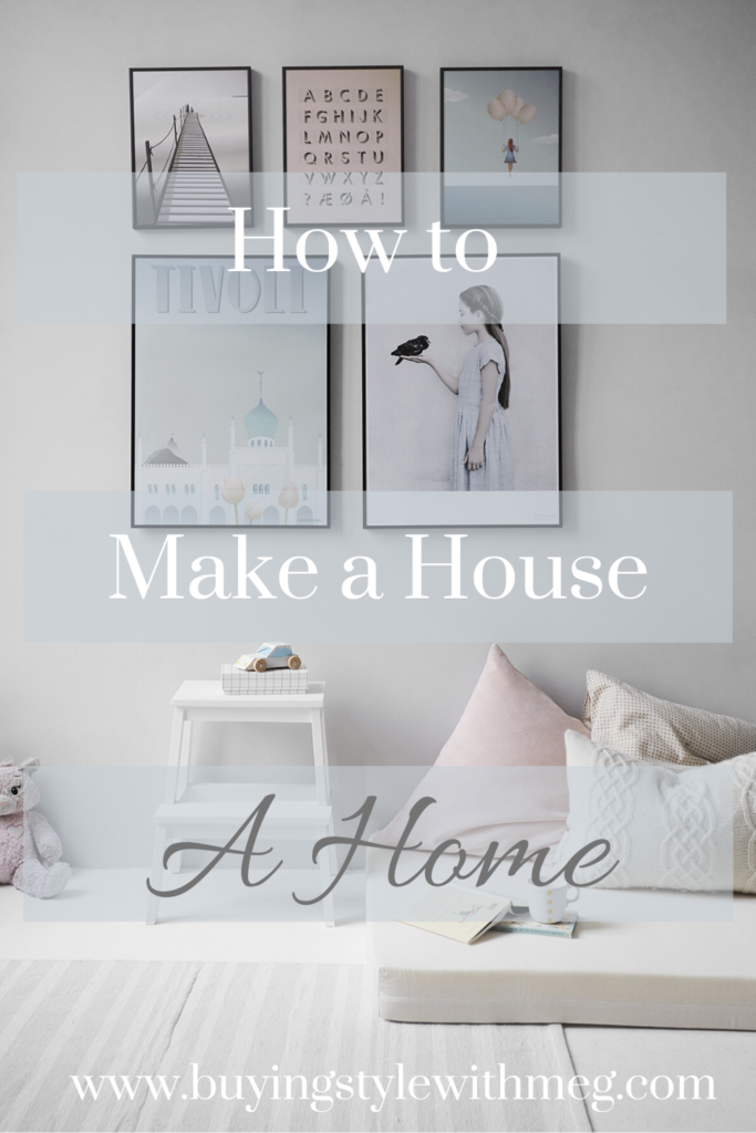 how to make a house a home pin