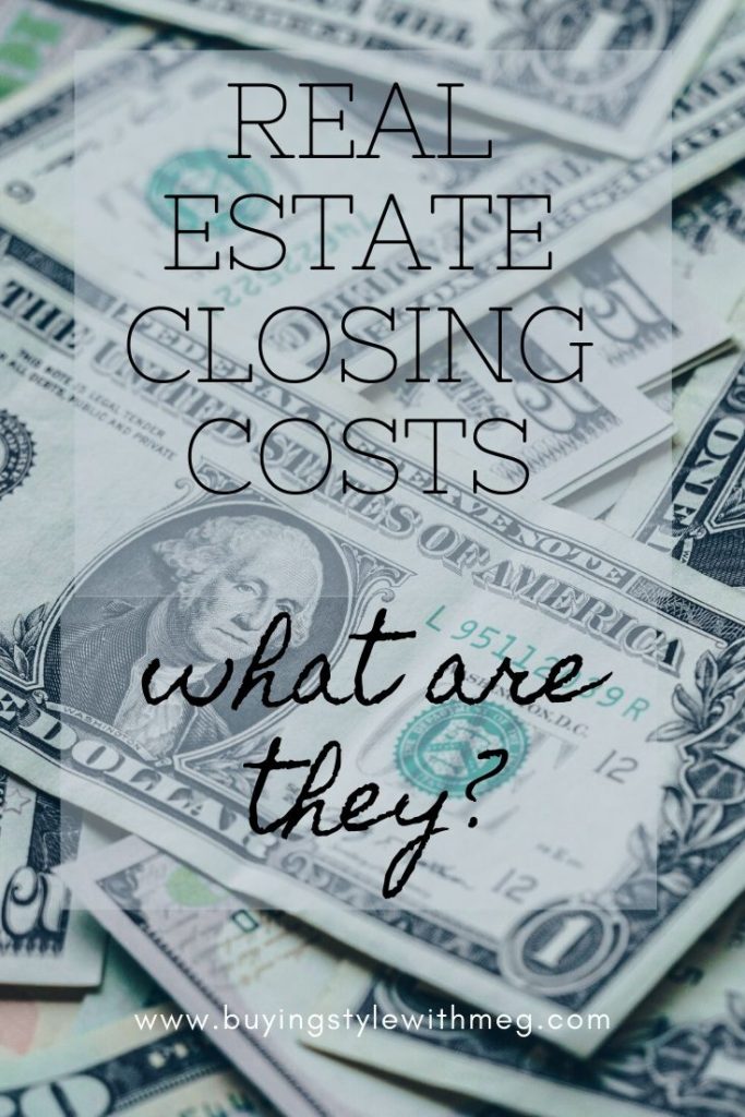 real estate closing cost pin
